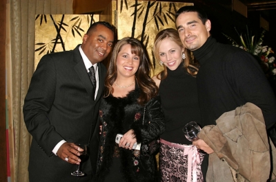 Johnny wright, his wife, Kevin & Kristin 